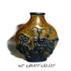 Image 1 : Yellow Base Blue Overlay Peking Glass Snuff #1993027