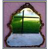 Image 1 : GILT GESSO FRAME WALL MIRROR ROCOCCO 19TH CEN #2018107