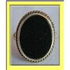 Image 1 : VICTORIAN LADIE'S ONYX AND GOLD RING 1800's #2018133