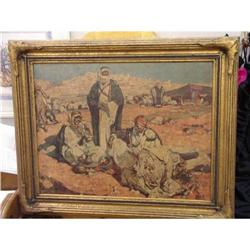 Shepherds in the Field Framed Picture by Dean #1959675