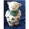 Image 1 : SHAWNEE COOKIE JAR SMILEY FACE PIG #1959829