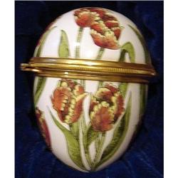 Halcyon Days Enamel Egg with Original Box #1959953