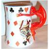 Image 1 : RARE Devil and Cards Handled Mug #1960137