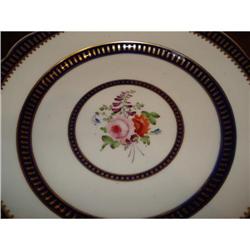 Antique Bloor Derby Porcelain Plate #1960565