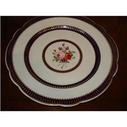 Antique Bloor Derby Porcelain Plate #1960566