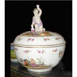 KPM Porcelain Tureen, Bowl with Lid #1960594