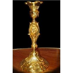 Louis XV Ormolu Candle Holder  Rococo #1960596