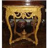 Image 1 : BEAUTIFUL  PAIR Louis XV, Gilded Tables, Marble#1960600