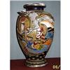 Nippon Satsuma  cloisone porcelain Dragon  vase#1960649