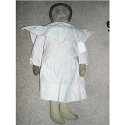 Homemade cloth doll very heavy  #1968269