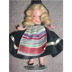 Nancy Ann Storybook Sweden Doll Molded Socks #1968522