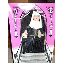 12  Black Habit Nun In Box 1950's #1968607