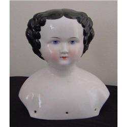 Doll China Head 7.25  Flat Top Made in Germany #1968773