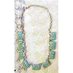 Art Deco  Lucite Coro Necklace #1980503