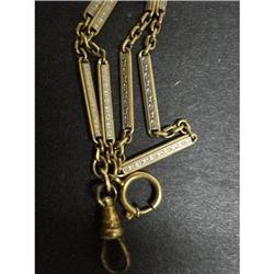 ANTIQUE POCKET WATCH CHAIN  #1980529