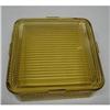 Image 1 : Depression Glass Refrigerator Dish Ribbed  #1980567