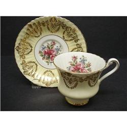 Paragon China Cup&Saucer - GILT&ROSEBUDS #1980574