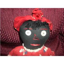 Black cotton stuffed doll #1980719