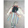 Image 1 : Cloth doll with embroidered features #1980797