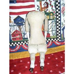 Old 12" cloth body for china doll #1980884