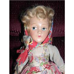 11" Compostion Lady Doll Loose Stringing #1980947