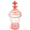 Image 1 : Pink Depression Glass Art Deco Decanter #1981127