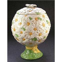 Metlox Ball of DAISIES Cookie Jar #1981277