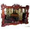 Image 1 : Mahogany Neptune Mirror W/ Console 2pc #1981350