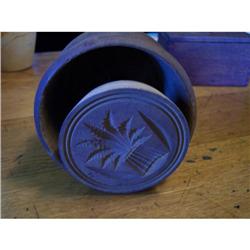 Sheaf of Wheat Wooden Butter Mold #1981354