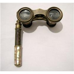 Antique Binoculars with Nacre for Theatres, #1981435