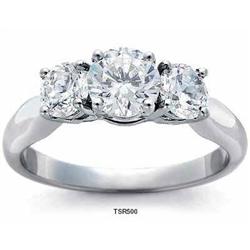 2.25 carats GOLD genuine DIAMOND engagement #1981524