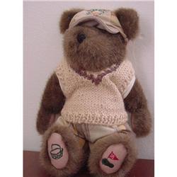 Doll Bear Boyds Longaberger Golf Woody  Limited#1981618