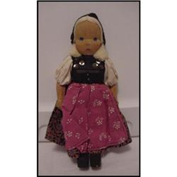 Doll Wood Wooden Germany Girl #1981630