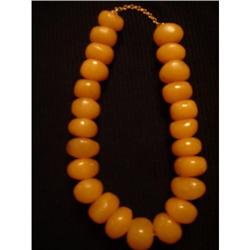Art Deco Amber Necklace #1981738