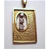 Image 1 : GORGEOUS 14K GOLD&DIAMONDS PENDANT #1990930