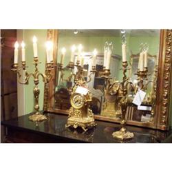 Pair of bronze candelabras #1990937