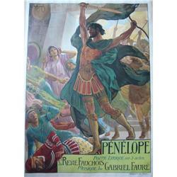 VINTAGE Poster - ROCHEGROSSE - Penelope #1990949