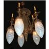 Image 1 : Transitional Gas-Electric Chandelier #1991022