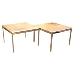 Pair of End Tables in the Style of Florence #1991090