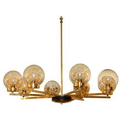 Chandelier in the style of Tommi Parzinger #1991121
