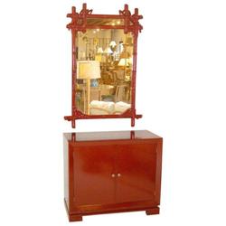 James Mont Style Cabinet / Hollywood Regency #1991125