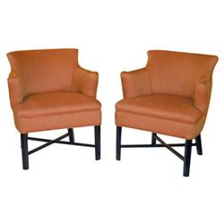 Pair of Arm Chairs in the style of Harvey #1991129