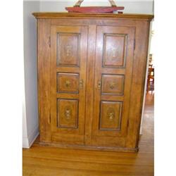 French original painted wedding armoire #1991435