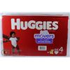 Image 1 : BOX OF HUGGIES LITTLE MOVERS SIZE 4 (66 DIAPERS)