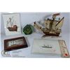 Image 1 : VINTAGE SHIP ITEMS, 1970'S LUCITE