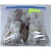 Image 1 : BAG OF 12 GLASS PIPES 4-1/2"