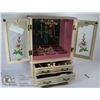 Image 1 : JEWLERY BOX WITH CONTENTS