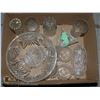 Image 1 : CRYSTAL- ASSORTED BOX LOT OF 13 PIECES