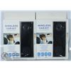 Image 1 : 2 X WIRELESS CAR KIT-CALL/SIRI/MUSIC