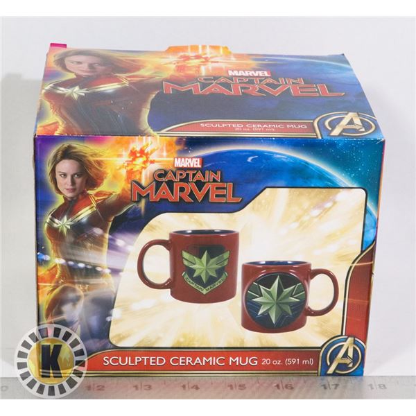 NEW MARVEL MUG CAPTAIN MARVEL